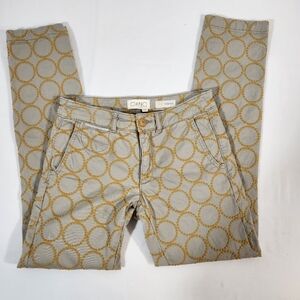 CHINO by Anthropologie 24P Relaxed Embroidered Jeans Pants